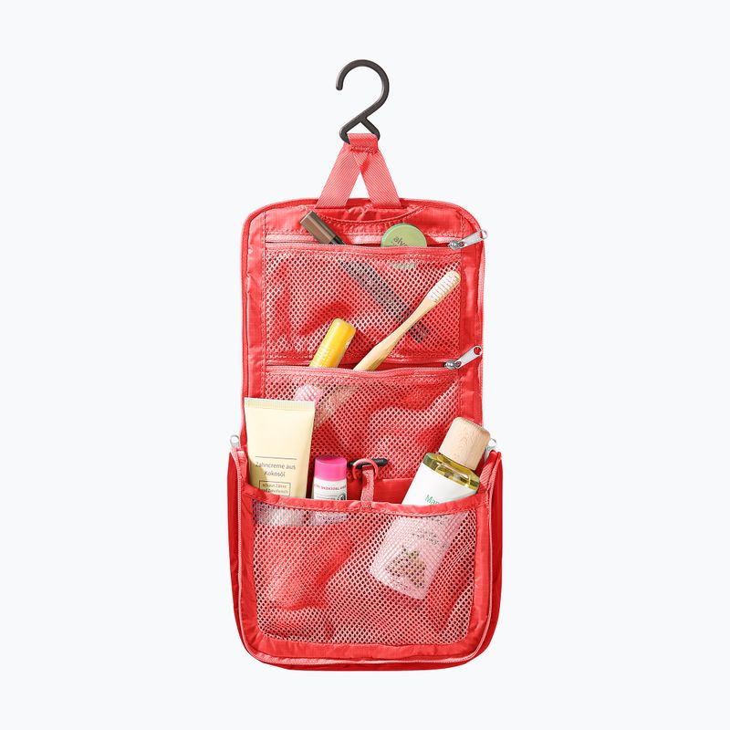 Kelioninė kosmetinė Deuter Wash Center Lite I poppy/crimson 2