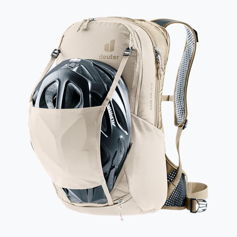 Dviračio kuprinė deuter Race Air 14 + 3 l alu/greystone 10