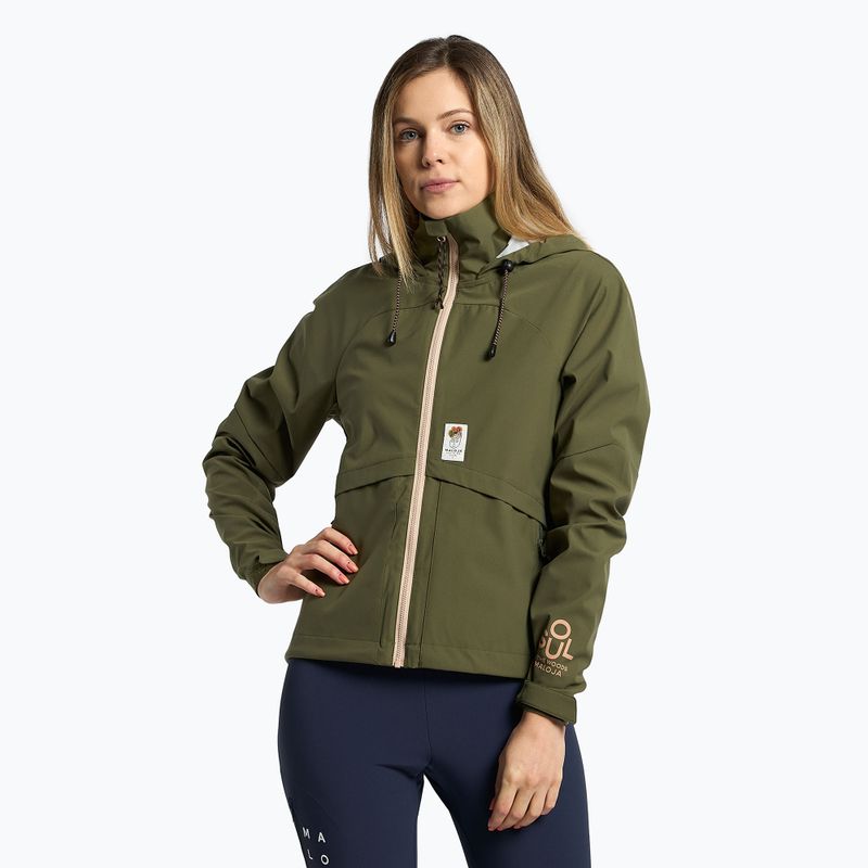 Moteriška softshell striukė Maloja W'S KranzmoosM žalia 32145-1-0560