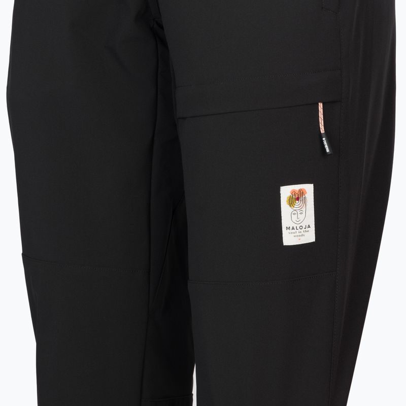 Moteriškos softshello kelnės Maloja W'S DachsM black 32146 1 0817 3