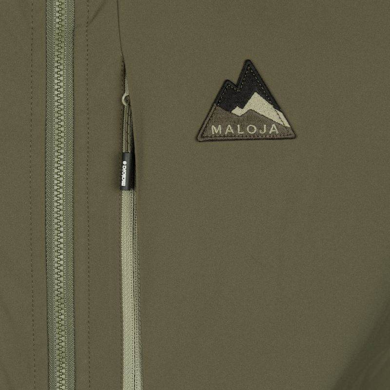 Maloja BeifussM vyriška softshell striukė žalia 32241-1-0560 3
