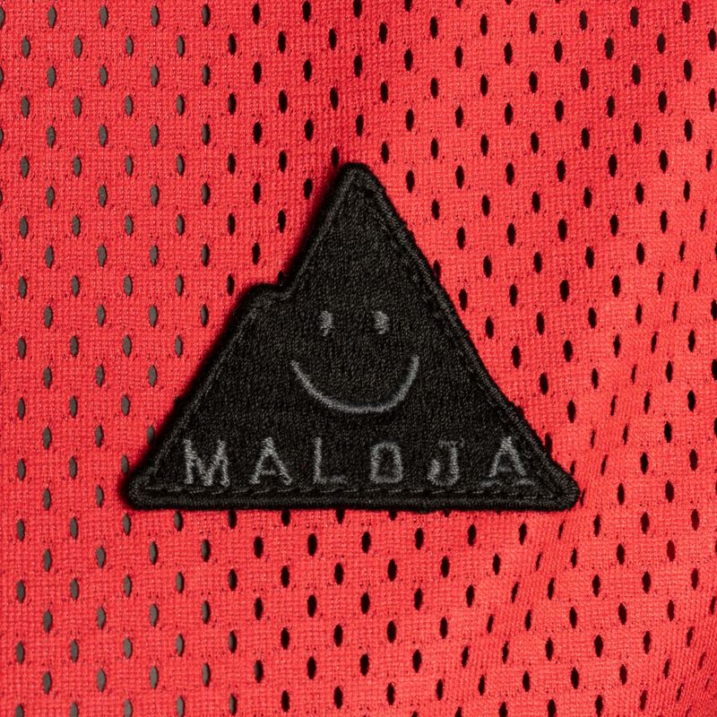 Moteriški dviratininkų marškinėliai Maloja ElferkofelM LS red 35197 4