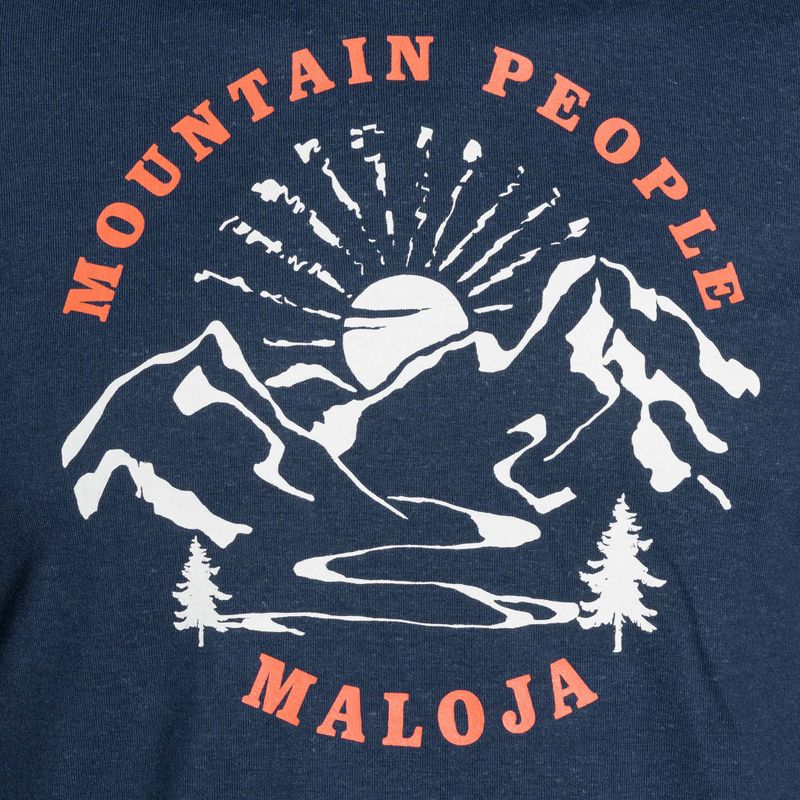 Maloja UntersbergM vyriški alpinistiniai marškiniai tamsiai mėlyni 35218 3