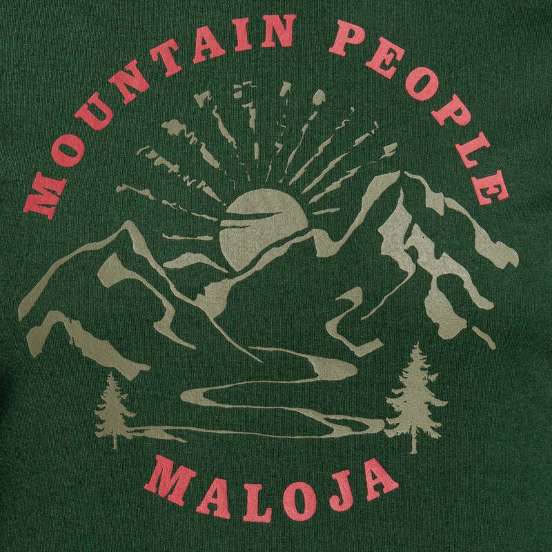 Maloja UntersbergM vyriški alpinistiniai marškiniai žali 35218 3