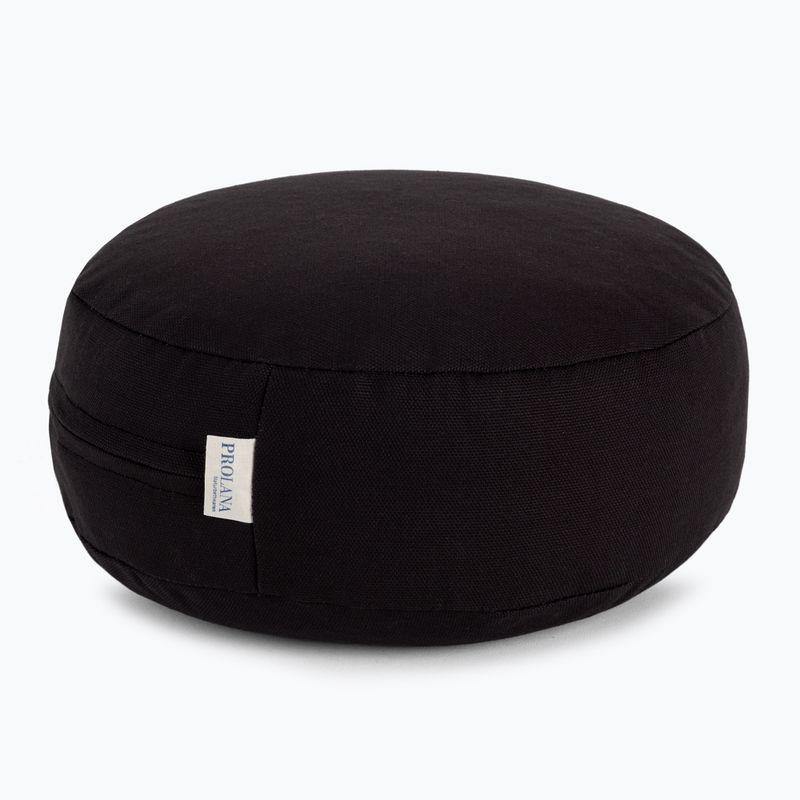 JadeYoga Prolana meditacinė pagalvėlė Round Mini juoda 3022660