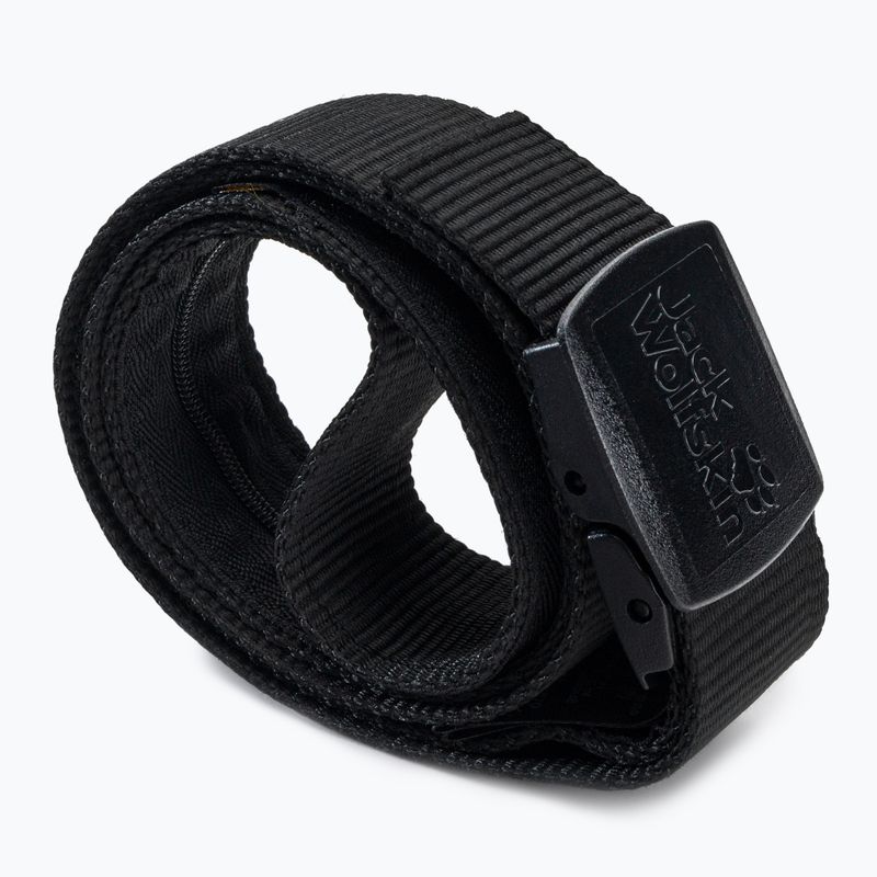 Jack Wolfskin Secret Wide platus kelnių diržas juodas 8000851_6000