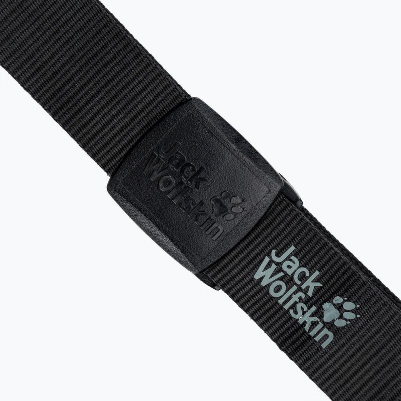 Jack Wolfskin Secret Wide platus kelnių diržas juodas 8000851_6000 2