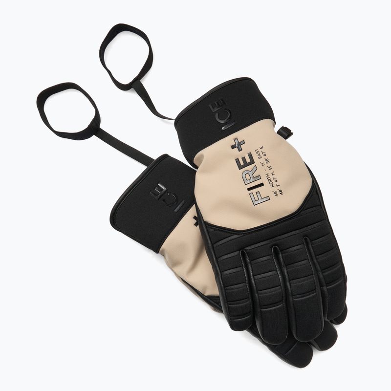 Vyriškos slidinėjimo pirštinės BOGNER Fire+Ice Erko R-TEX XT dune 7