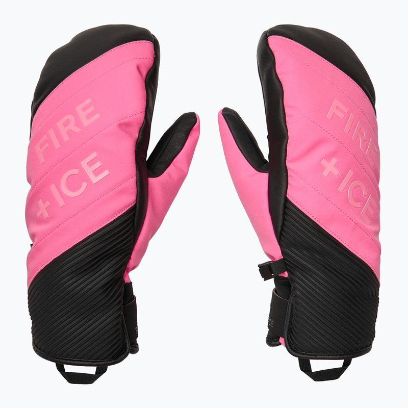 Moteriškos slidinėjimo pirštinės BOGNER Fire+Ice Pia vibrant flash 2
