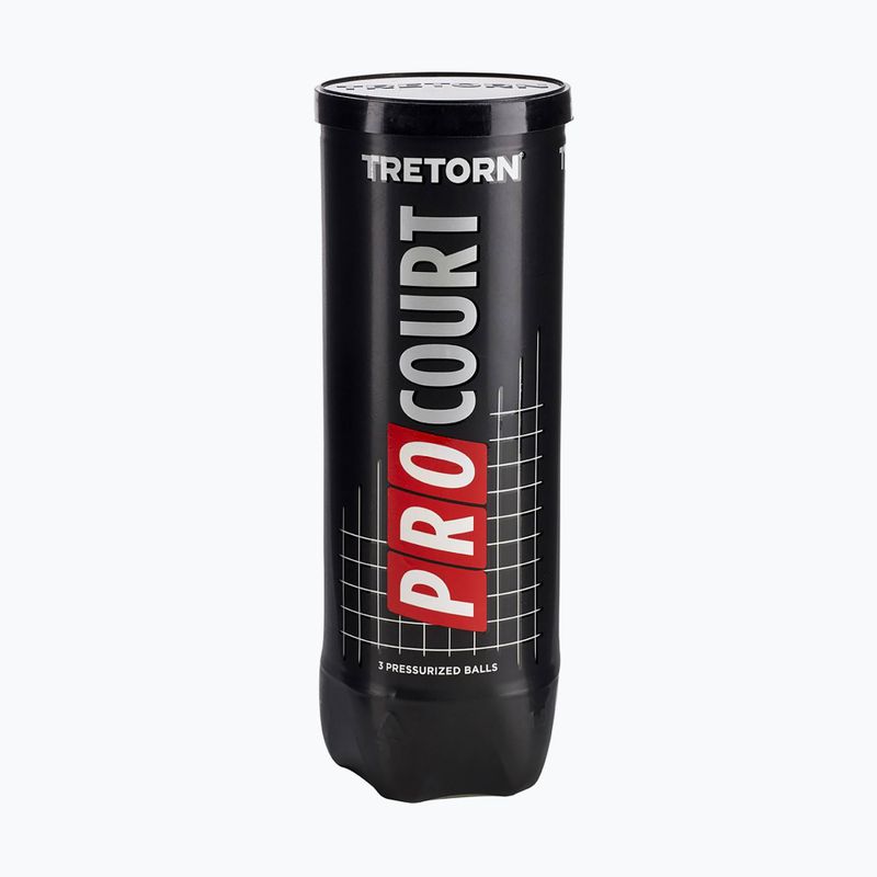 Tretorn Pro Court teniso kamuoliukai 3 vnt. geltoni 474186