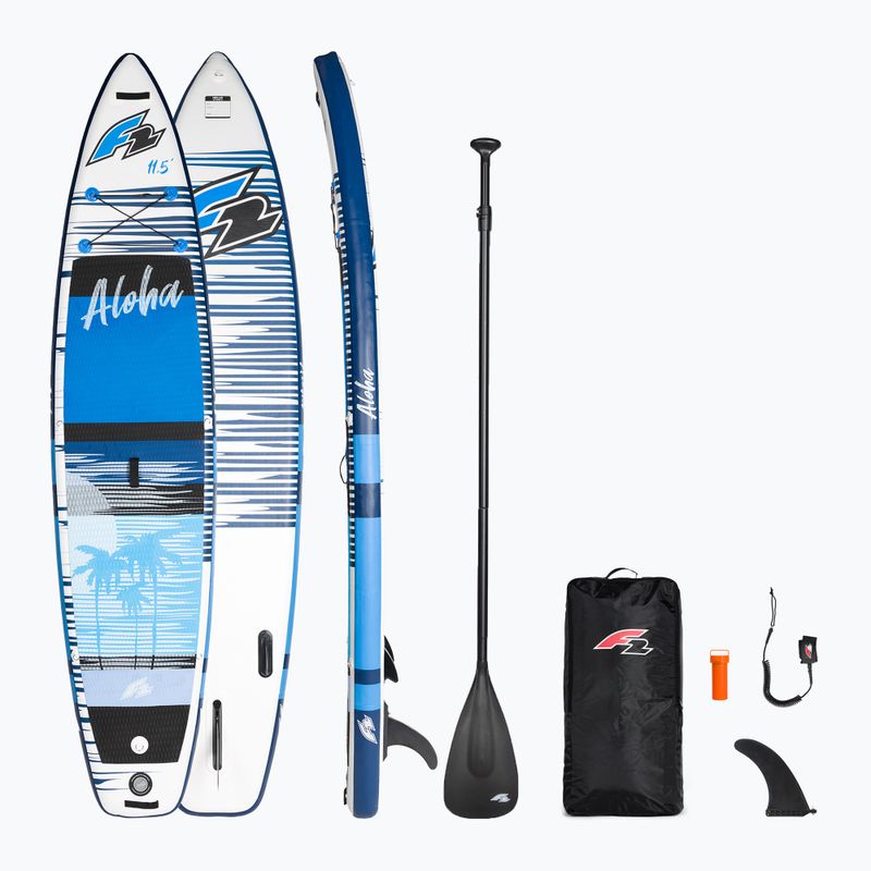 SUP lenta F2 Aloha 11'4'' mėlyna 801694