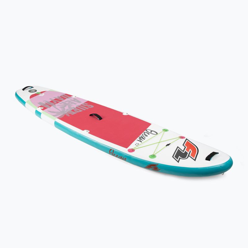 Vaikiška SUP irklentė F2 Ocean Girl 9'2" pink 5