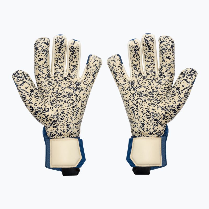 Uhlsport Hyperact Supergrip+ HN mėlynos ir baltos vartininko pirštinės 101123201 2