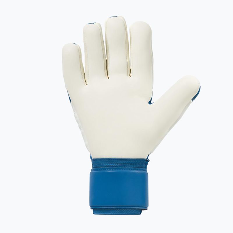 Vaikiškos vartininko pirštinės uhlsport Hyperact Supersoft HN mėlyna ir balta 101123601 5
