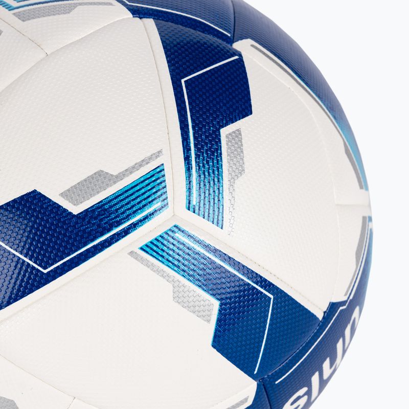 Futbolo kamuolys uhlsport Attack Addglue white/royal/blue dydis 4 3