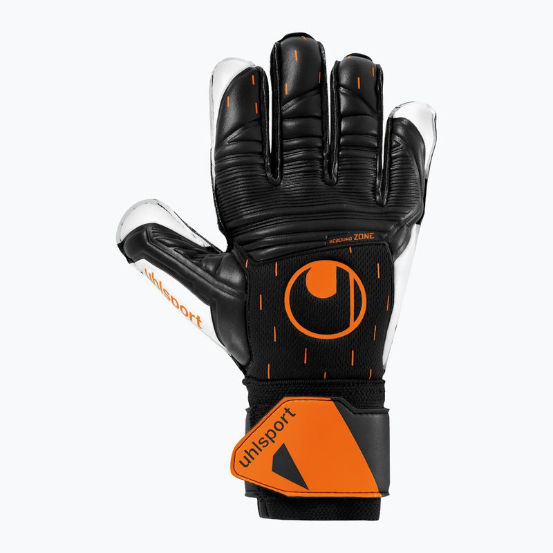 Uhlsport Speed Contact Soft Pro vartininko pirštinės juodai baltos 101126801 5