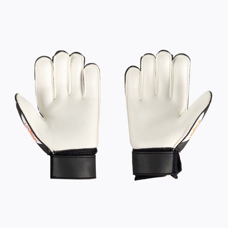 Uhlsport Speed Contact Starter Soft vartininko pirštinės juodai baltos 101126901 2