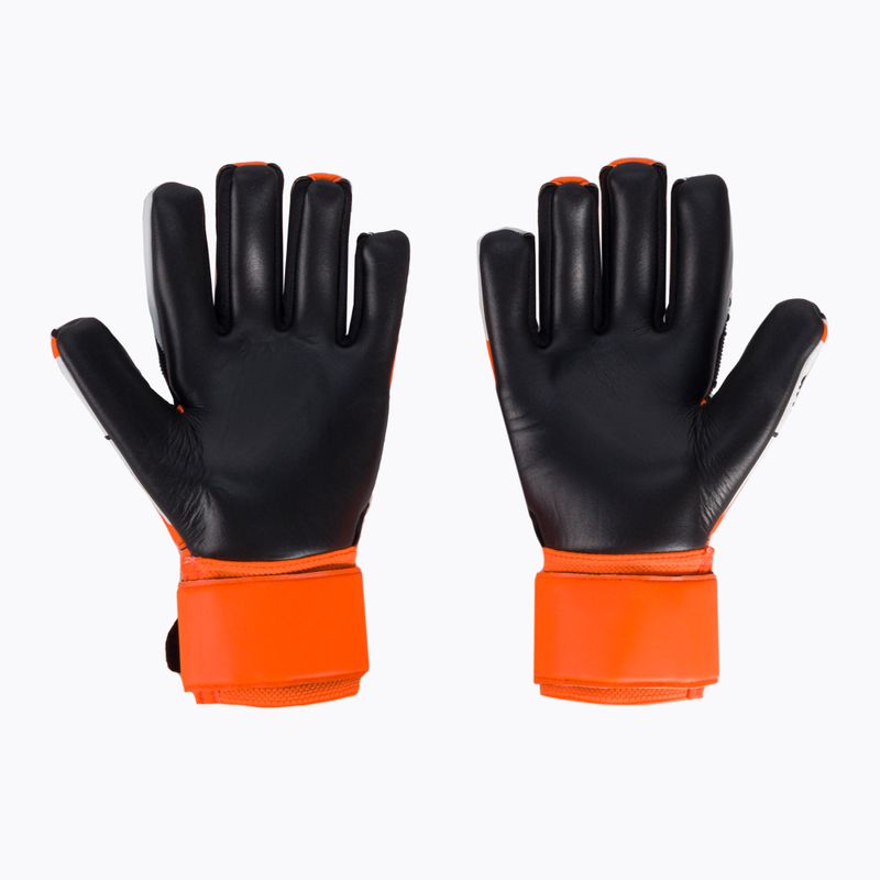 Uhlsport Super Resist+ Hn vartininko pirštinės oranžinė ir balta 101127301 2