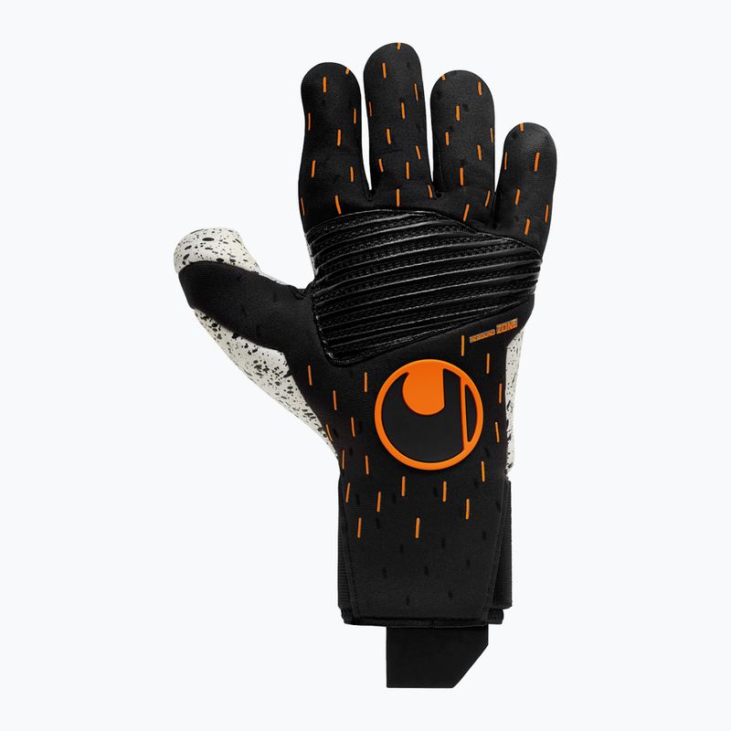 Uhlsport Speed Contact Supergrip+ Reflex juodai baltos vartininko pirštinės 101125901 5