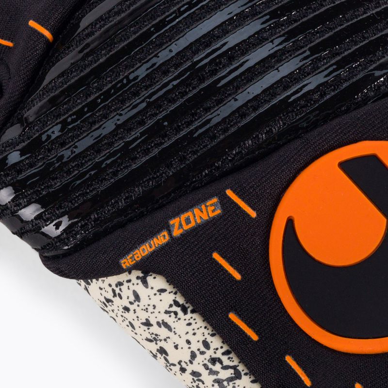 Uhlsport Speed Contact Supergrip+ Reflex juodai baltos vartininko pirštinės 101125901 3