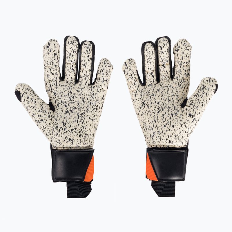 Uhlsport Speed Contact Supergrip+ Hn vartininko pirštinės juodai baltos 101126101 2