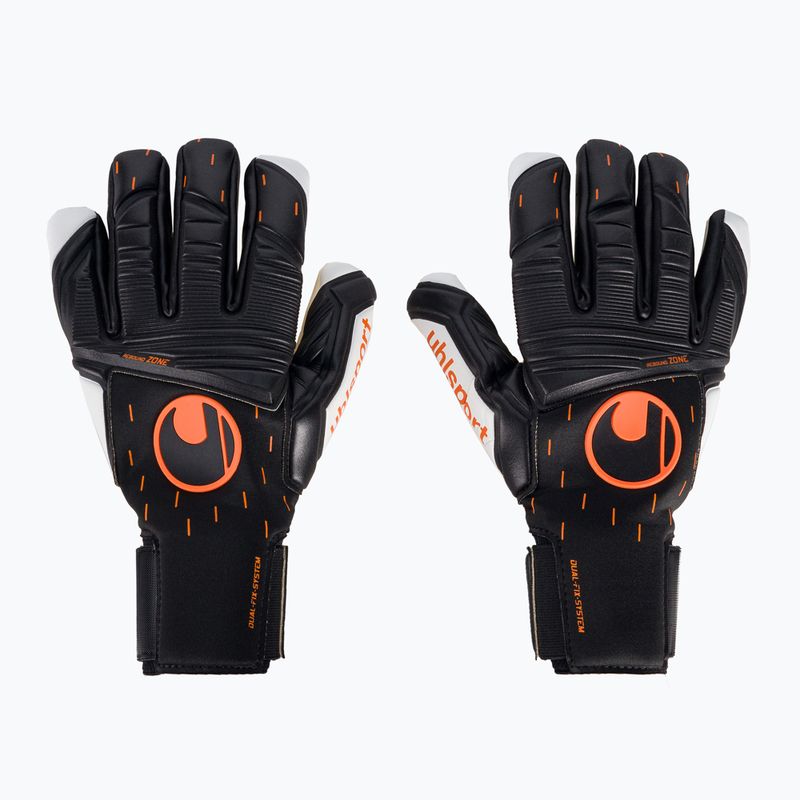 Uhlsport Speed Contact Absolutgrip Hn vartininko pirštinės juodai baltos 101126401