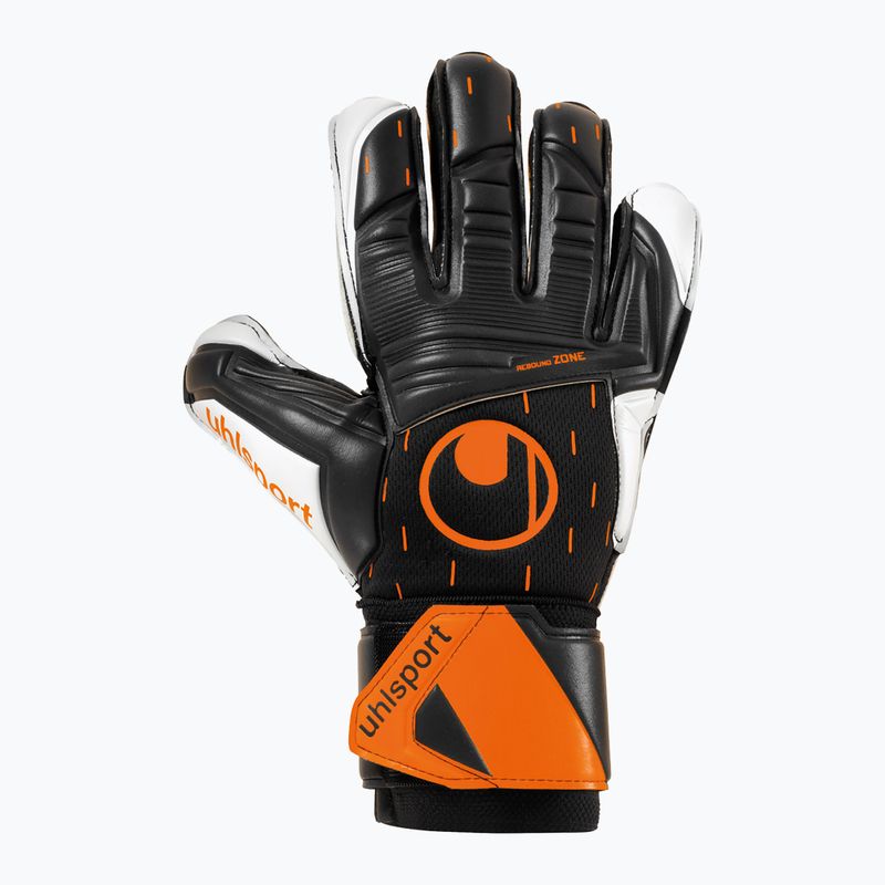 Uhlsport Speed Contact Supersoft juodai baltos vartininko pirštinės 101126601 5