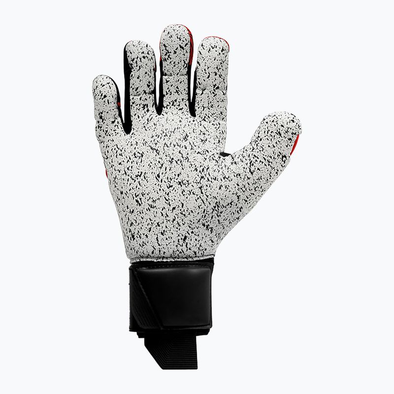 Uhlsport Powerline Supergrip+ Reflex vartininko pirštinės juoda/raudona/balta 2