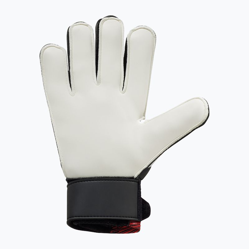 Uhlsport Powerline Starter Soft vartininko pirštinės juoda/raudona/balta 2