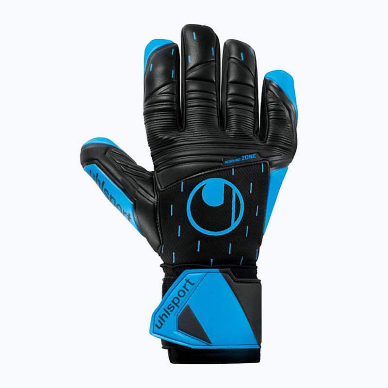 Uhlsport Classic Soft Hn Comp vartininko pirštinės juoda/mėlyna/balta 4