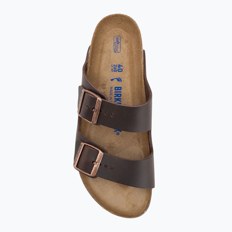 Šlepetės BIRKENSTOCK Arizona LEOI Narrow habana 5