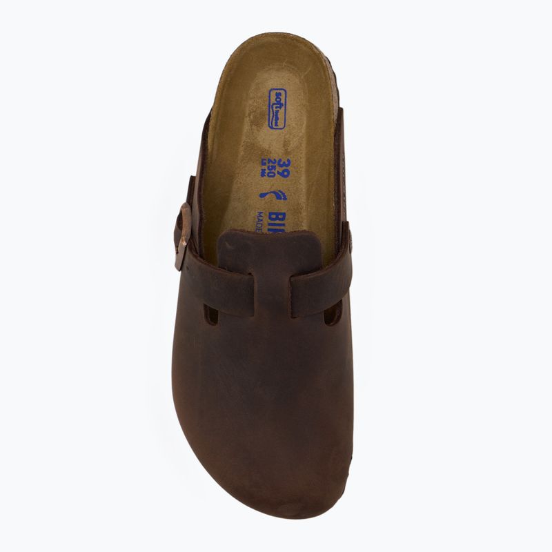 Šlepetės BIRKENSTOCK Boston SFB LEOI Narrow habana 5
