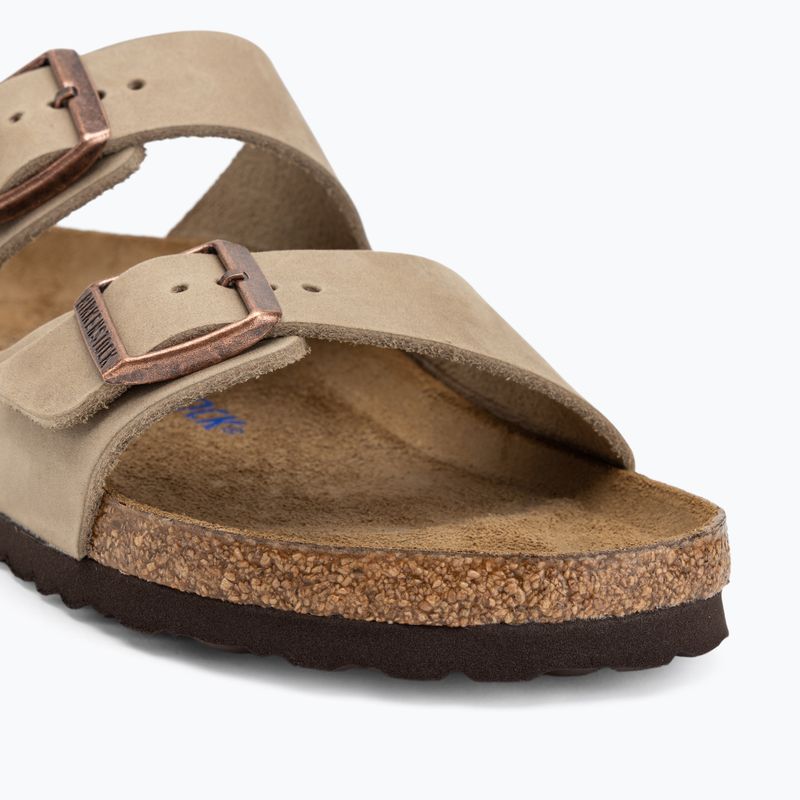 Šlepetės BIRKENSTOCK Arizona LEOI Narrow tabacco brown 7