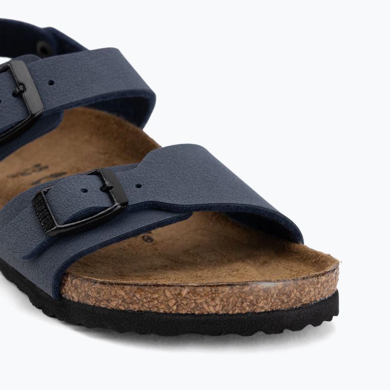 Vaikiškos basutės BIRKENSTOCK New York Birkibuc Narrow navy 7