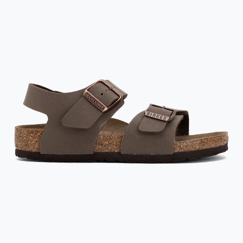 Vaikiškos basutės BIRKENSTOCK New York Birkibuc Narrow mocha 2