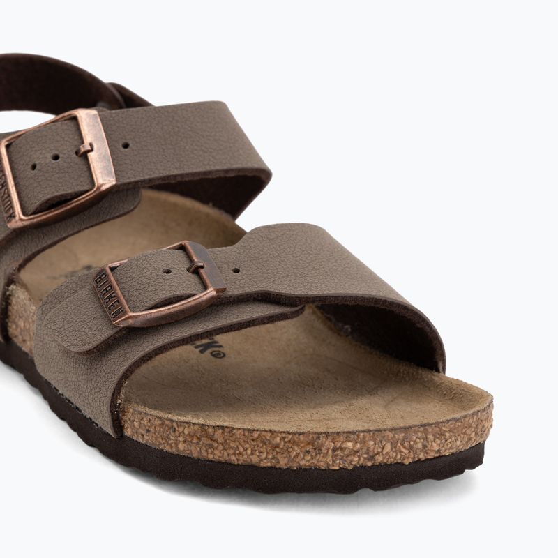 Vaikiškos basutės BIRKENSTOCK New York Birkibuc Narrow mocha 7