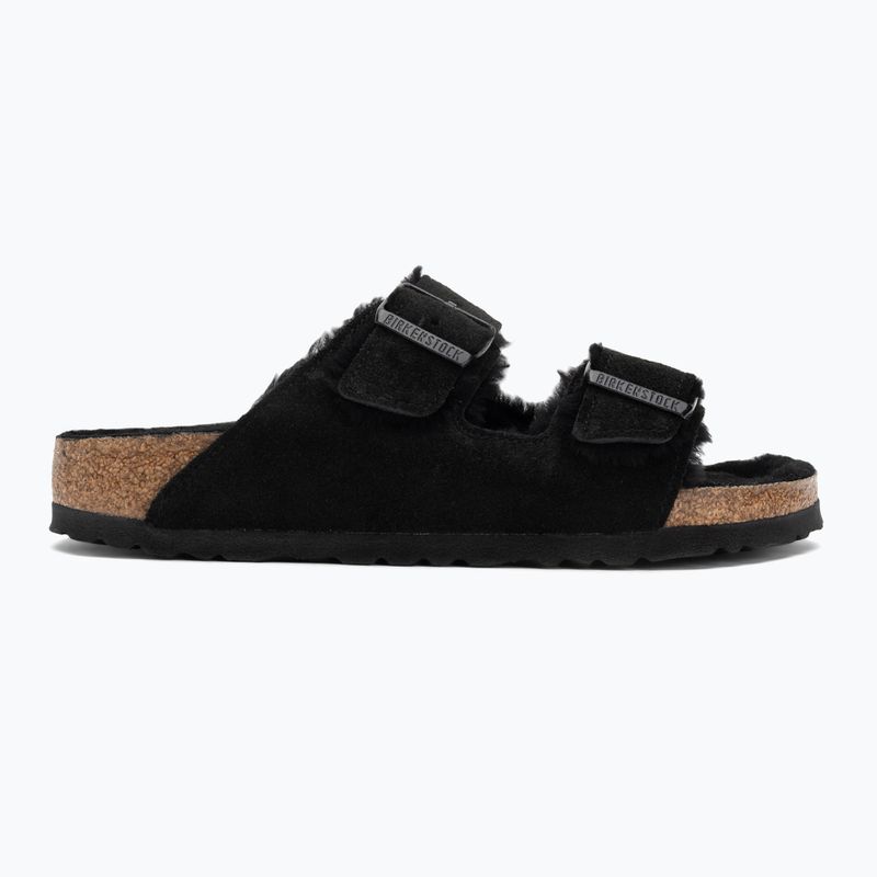 Šlepetės BIRKENSTOCK Arizona Shearling SL Narrow black 2