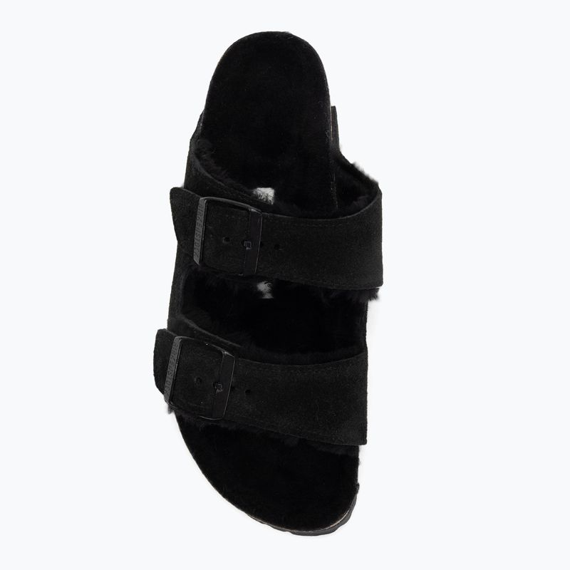 Šlepetės BIRKENSTOCK Arizona Shearling SL Narrow black 5