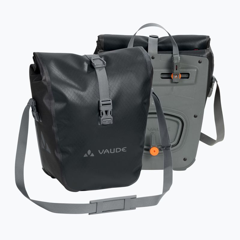 Dviračio bagažinės krepšiai VAUDE Aqua Front 28 l black