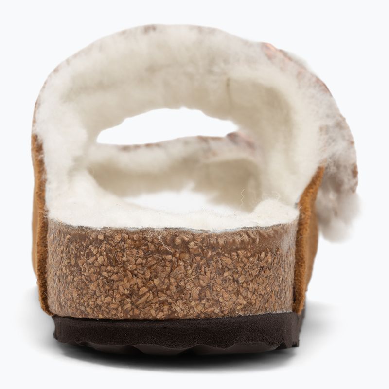 Šlepetės BIRKENSTOCK Arizona Shearling SL Regular mink 6