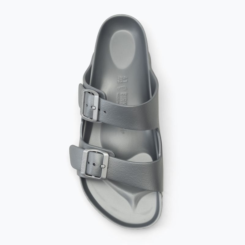 Šlepetės BIRKENSTOCK Arizona EVA Metallic Regular metallic silver 5