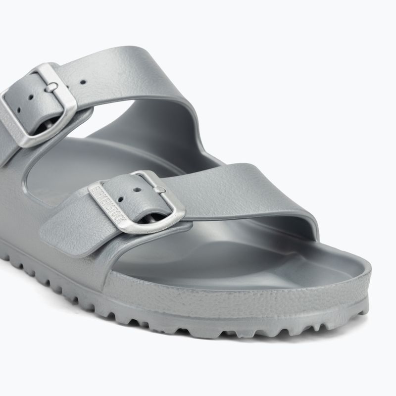 Šlepetės BIRKENSTOCK Arizona EVA Metallic Regular metallic silver 7