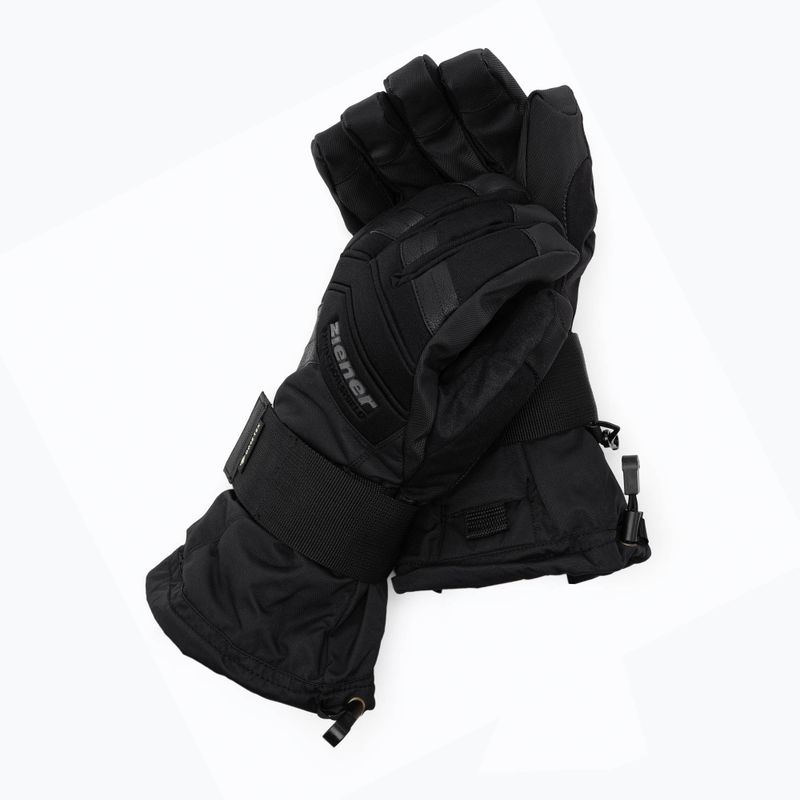 ZIENER Medical Gtx Sb Snowboard pirštinės juodos 801702.12