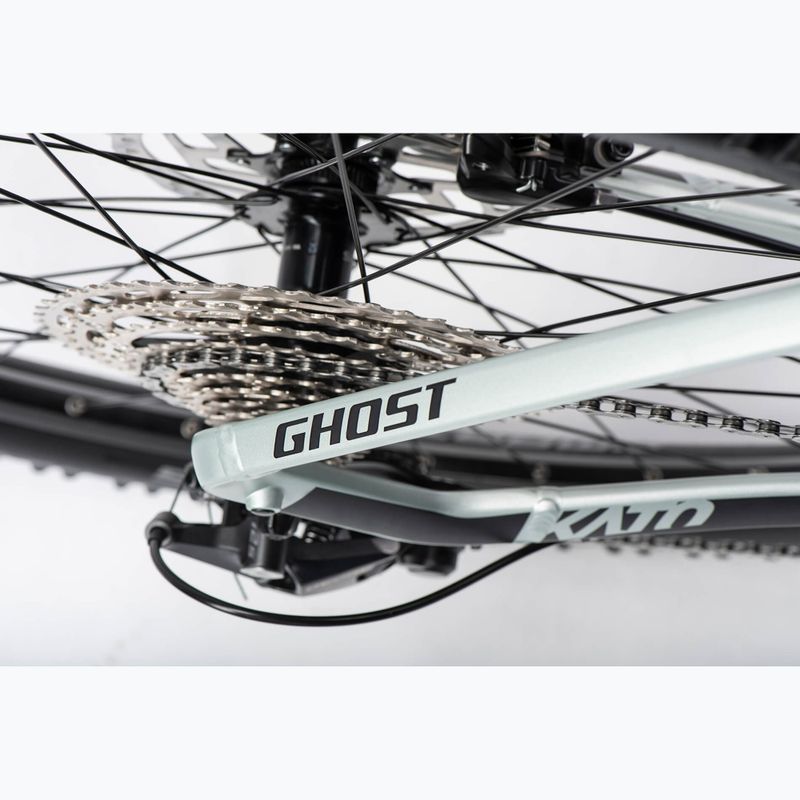 GHOST Kato Pro 29 pearl šviesiai pilkas/juodas matinis kalnų dviratis 7