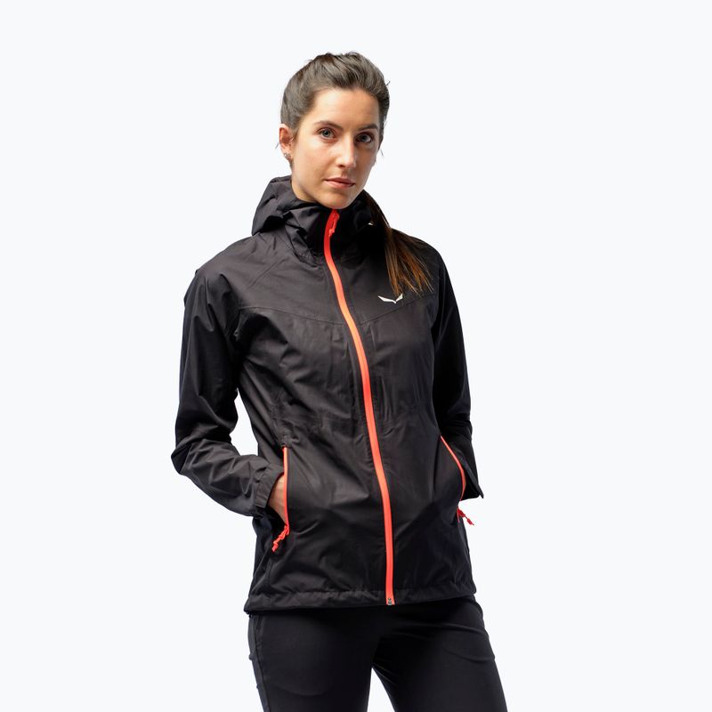 Salewa moteriška striukė nuo lietaus Puez Aqua 3 PTX black 00-0000024546