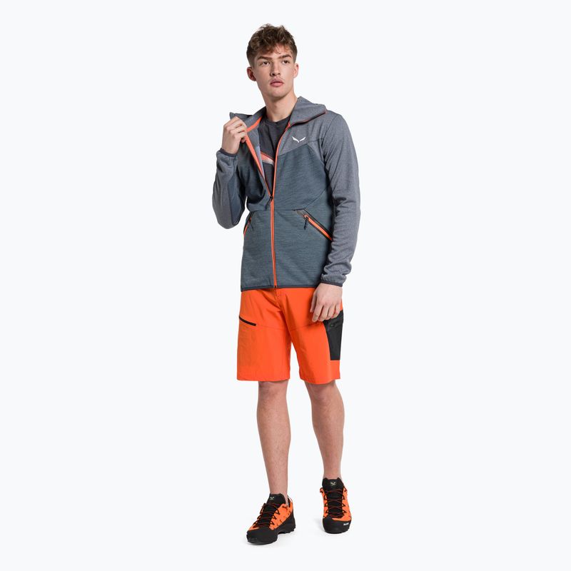 Salewa Puez Melange PL FZ Hoody vyriškas vilnonis džemperis mėlynas 00-0000027386 2