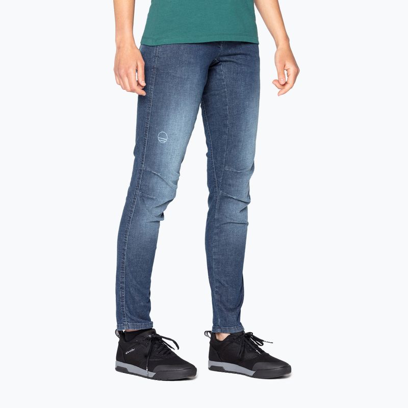 Wild Country moteriškos alpinistinės kelnės Session Denim blue 40-0000095209 3
