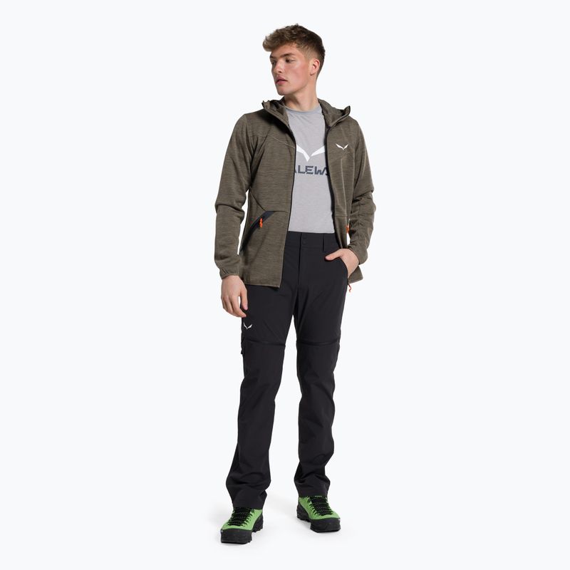 Salewa vyriškos trekingo kelnės Talveno 2 DST 2/1 black 00-0000027800 2
