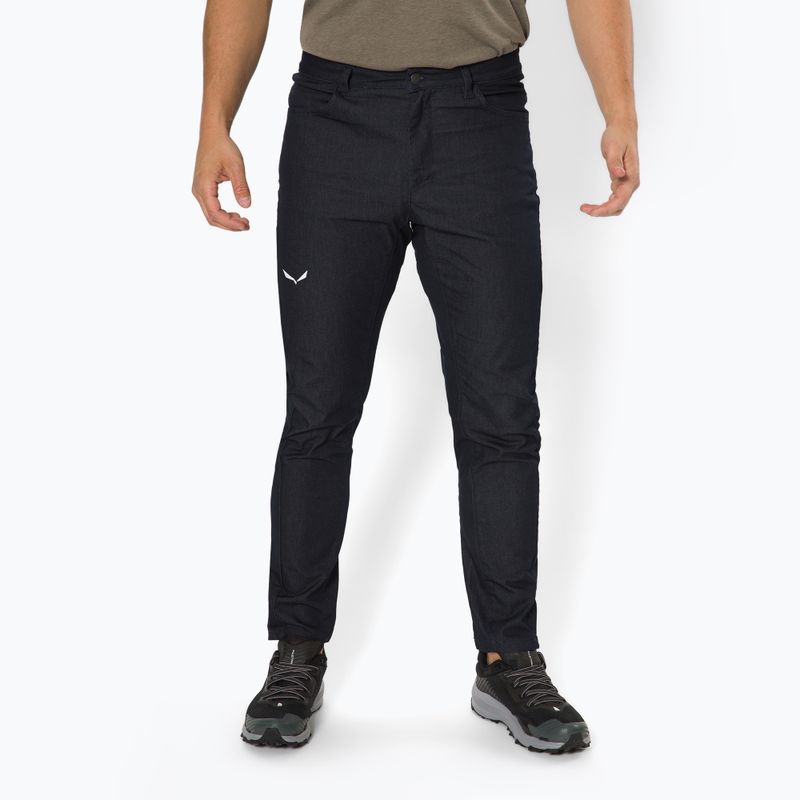 Salewa vyriškos alpinistinės kelnės Agner Denim 2 black 00-0000027876