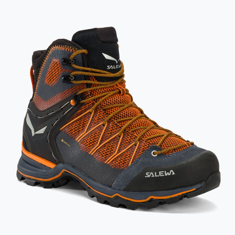 Vyriški žygio batai Salewa MTN Trainer Lite Mid GTX black out/carrot